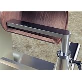 Simple Woodturning Tools Tool Rest Platform with Post &amp; Collar for Simple Scraper or other Turning Tools, Helpful for Hollowing, USA Made (1" Post, 7" Width Rest)