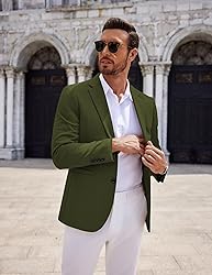 COOFANDY Mens Suit Blazer Classic Fit Casual