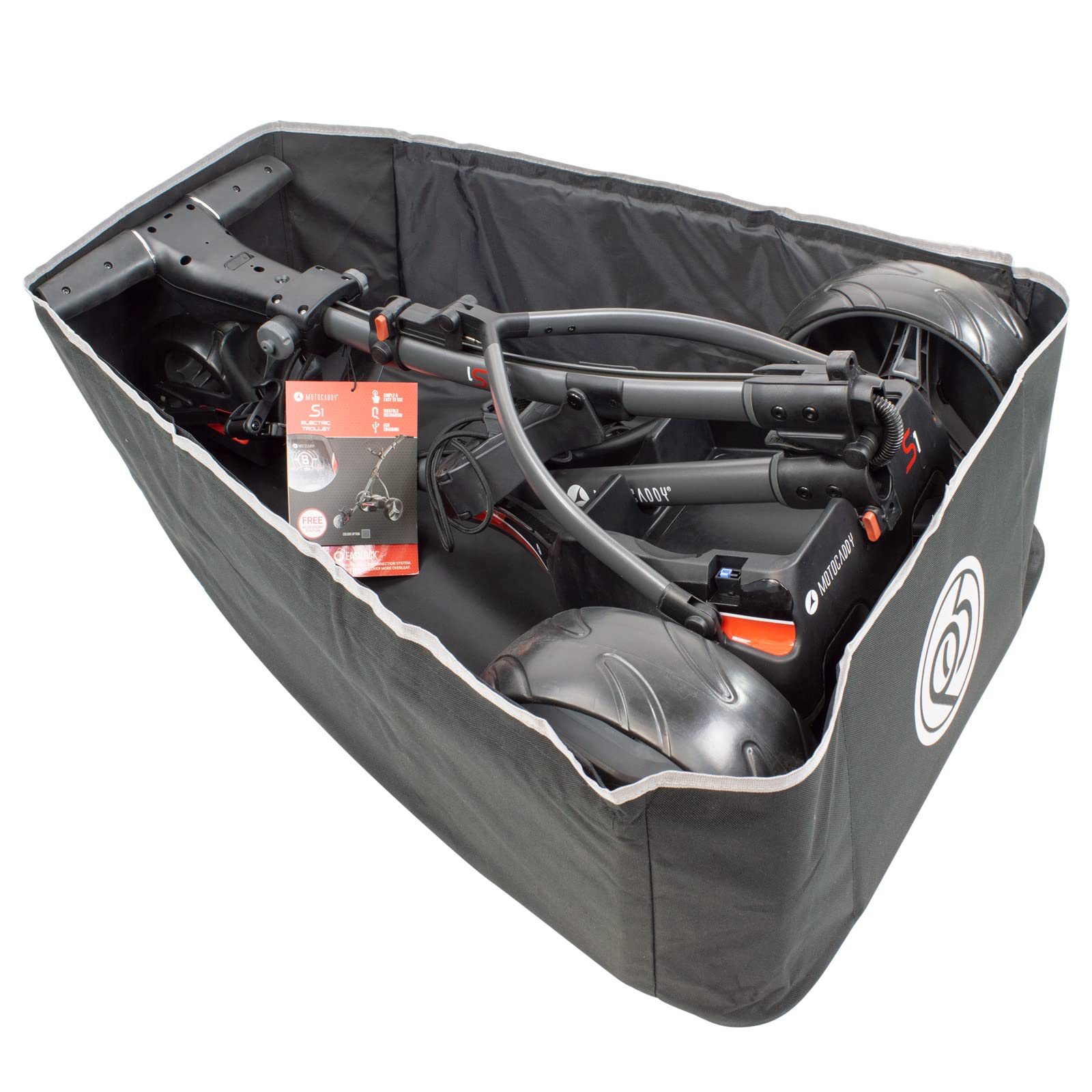 Powerbug Electric Golf Trolley Car Boot Tidy Storage Container - Suitable, Motocaddy, Powakaddy & more