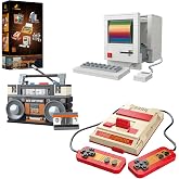 JMBricklayer Adult Vintage Building Sets 20132, Retro Game Console Computer Radio Collectible Model to Build, Nostalgic 80s Gifts for Retro Lovers and Gamers, Unique Vintage Decor Elements(552 Pieces)