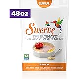 Swerve Granular Sweetener (48 oz): The Ultimate Sugar Replacement. KETO Friendly: Measures Cup For Cup Same As Sugar: All Nat