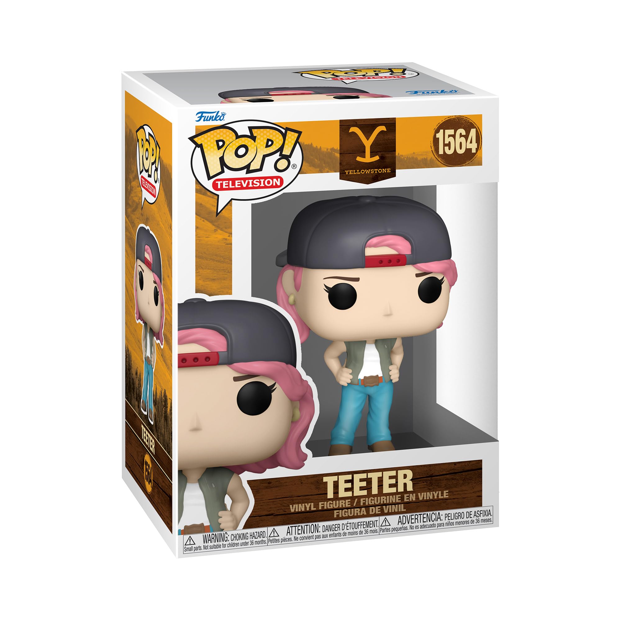 Funko Pop! TV: Yellowstone – Teeter - Collectable Vinyl Figure - Gift Idea - Official Merchandise - Toys for Kids & Adults - TV Fans - Model Figure for Collectors and Display