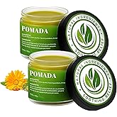 Pomada, Pomada Para Dolor Muscular - Natural Herbal Artesanal Joint Cream with Arnica, Olive Oil, Soursop Leaf, Beeswax, Maximum Strength Comfort Ointment for Muscle, Foot 2.12OZ / 60G (2)