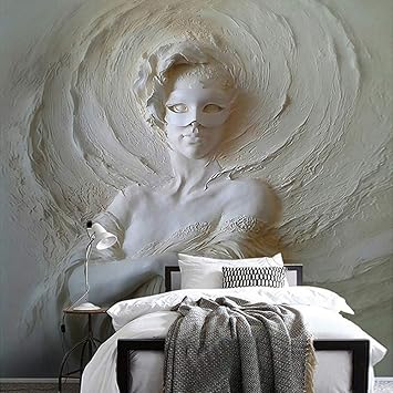 Nnkkbh Papel De Pared Personalizado De Fotos 3d Moderna Mascara De