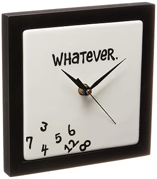 Our Name Is Mud Onm10320 Reloj De Mesa Con Texto En Inglés