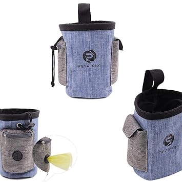 Jainsons Pet Products Dog Treat Bag,Dog Activity Portable Mini Snack Bags,Pet Outdoor Food Toy Bag Dog Multifunctional Training Waist Pack for Dogs.