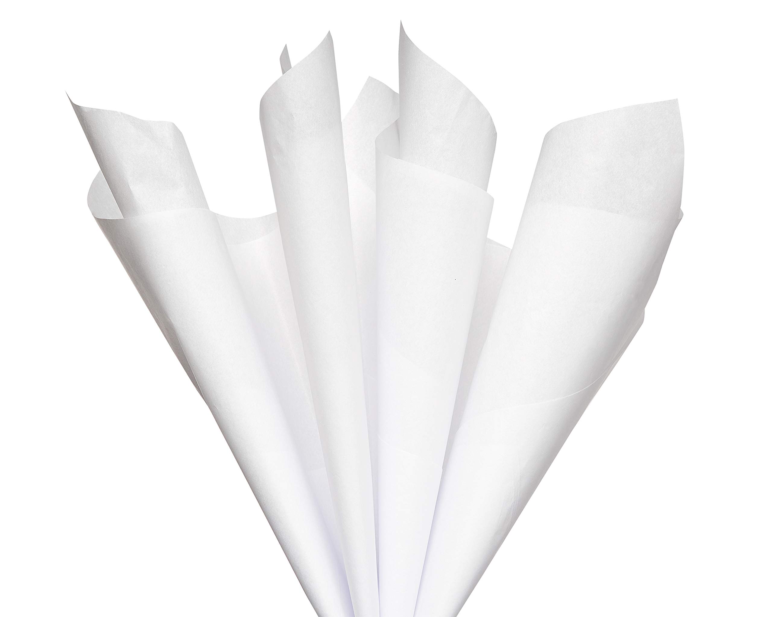 American Greetings 200 Sheets 20 in. x 20 in. Bulk White Tissue Paper for Birthdays, Gift Bags, DIY, Crafting and Holidays