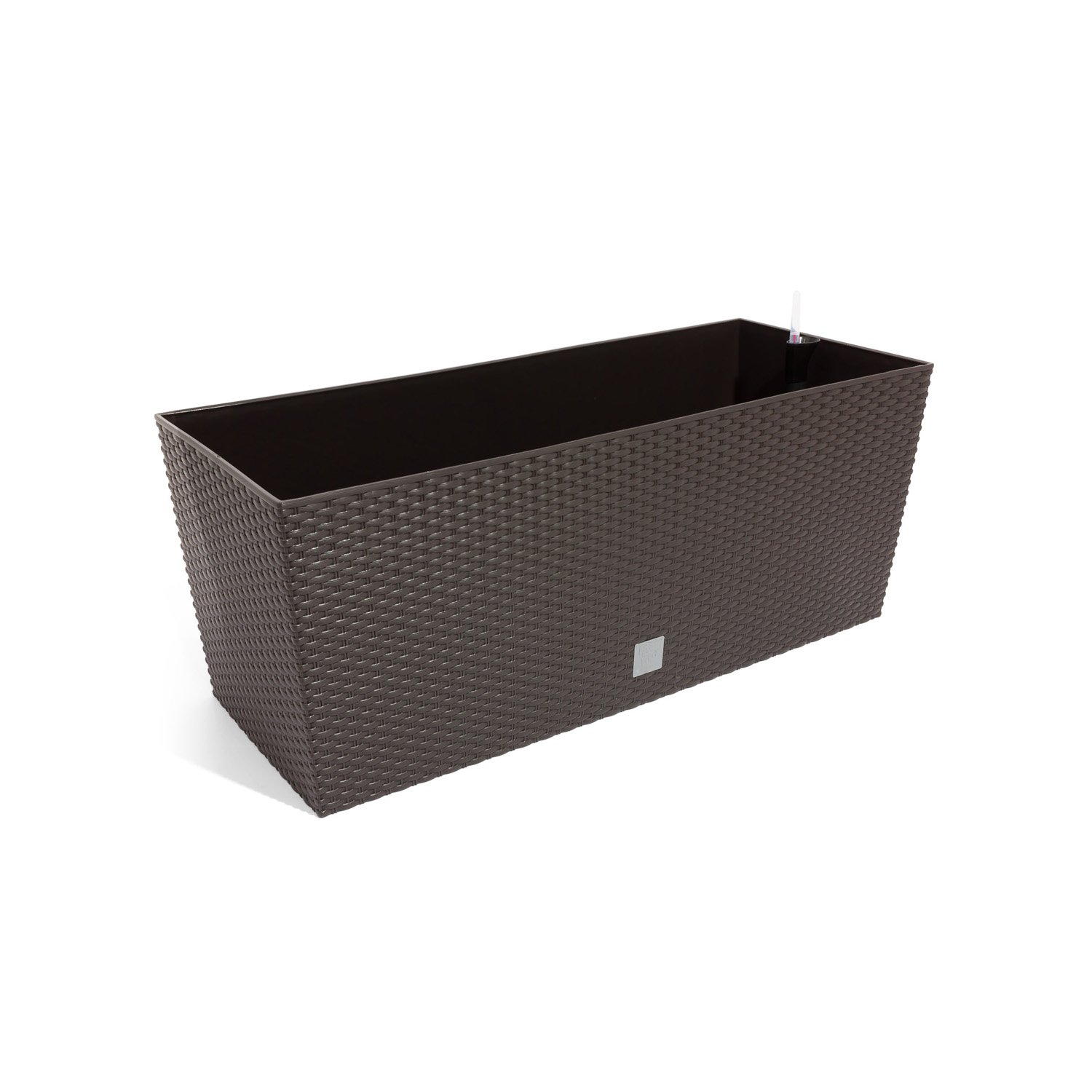 Prosper Plast DRTC600-440U 60 x 25 x 24 cm "Rato" Case Flowerpot - Dark Brown