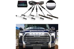 OKLSG LED Front Grill Lights for Toyota Tundra 2026 2025-2022 Raptor Lights fit SR SR5 Limited OEM Grille Without TRD Package