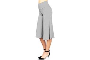 COME TOGETHER CALIFORNIA CTC Womens Knit Culottes Pant - Made in USA