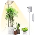 Barrina Plant Grow Light, 182 LEDs Full Spectrum Grow Lights for Indoor Plants, Height Adjustable Growing Lamp Fixture with Automatic Timer 3/6/12H, 7 Dimmable Levels, 3 Color Mode for Large Plants