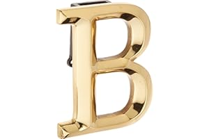 MICHAEL HEALY Monogram Letter B Door Knocker - Brass
