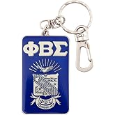 BBGreek Phi Beta Sigma Fraternity Paraphernalia - Keychain or Keyring - Collection - Officially Licensed - Keychain