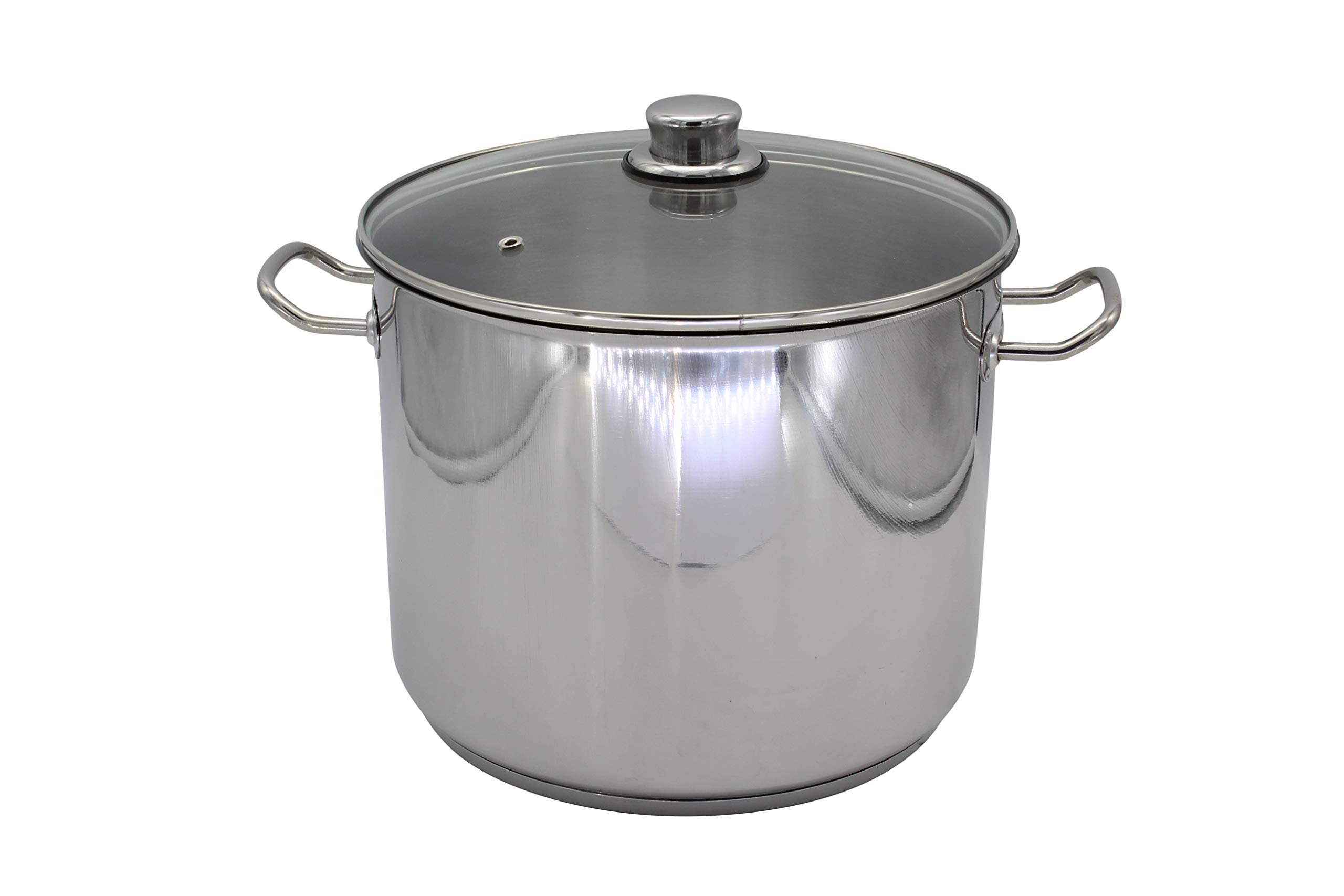 Karl Kruger Jumbo Pot With Glass Lid, 14 l