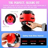 RaMokey Kids Bike Helmet Age 3-15 Cycling Mountain Bicycle w/ Taillight view 4
