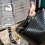 Faithfull Black Polyethylene Flex Tub 28 Litre Capacity view 4