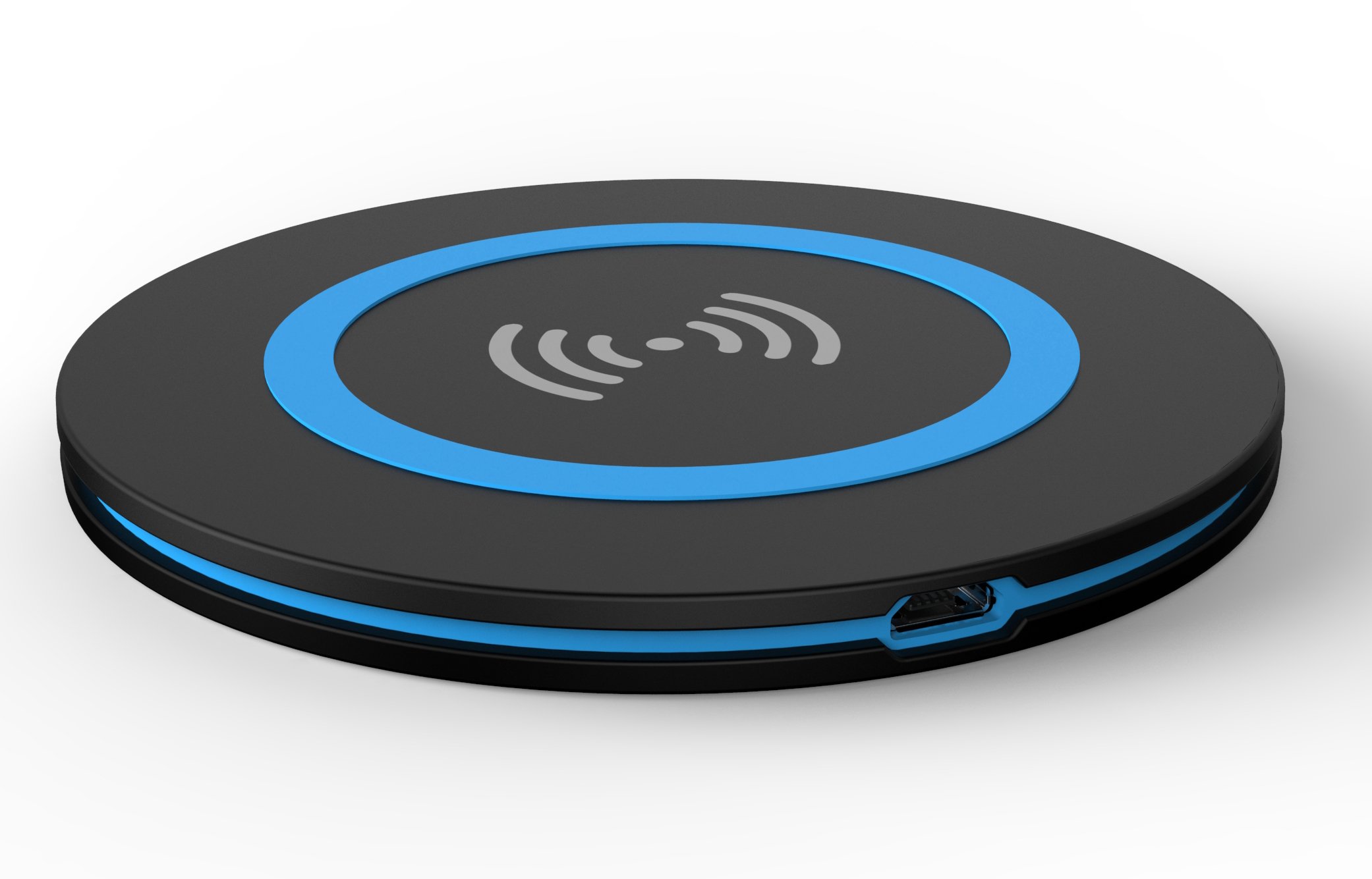 V-CEN WS1 Portable and Thin Wireless Charger Stand for Android, Windows and QI-enabled Devices