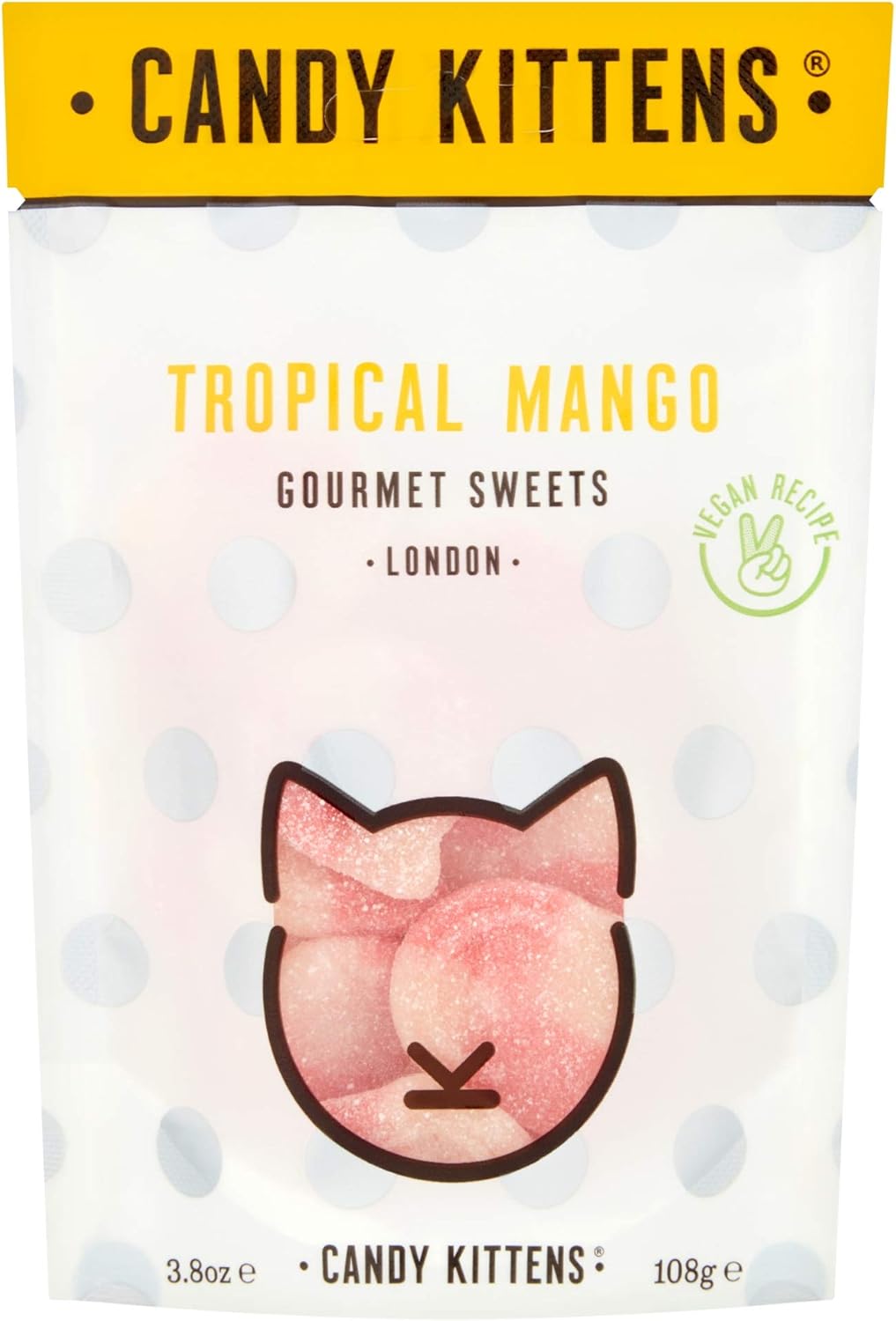 Candy Kittens Vegan Sweets GlutenFree Natural Fruit Flavour Candy