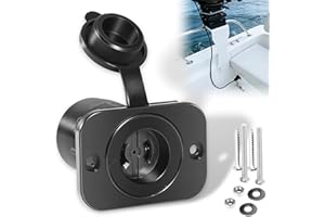 LAIKOU 2126 Downrigger Receptacle Socket Compatible with Scotty Depthpower Electric Downriggers Power Connector 2 Wire 12V /2