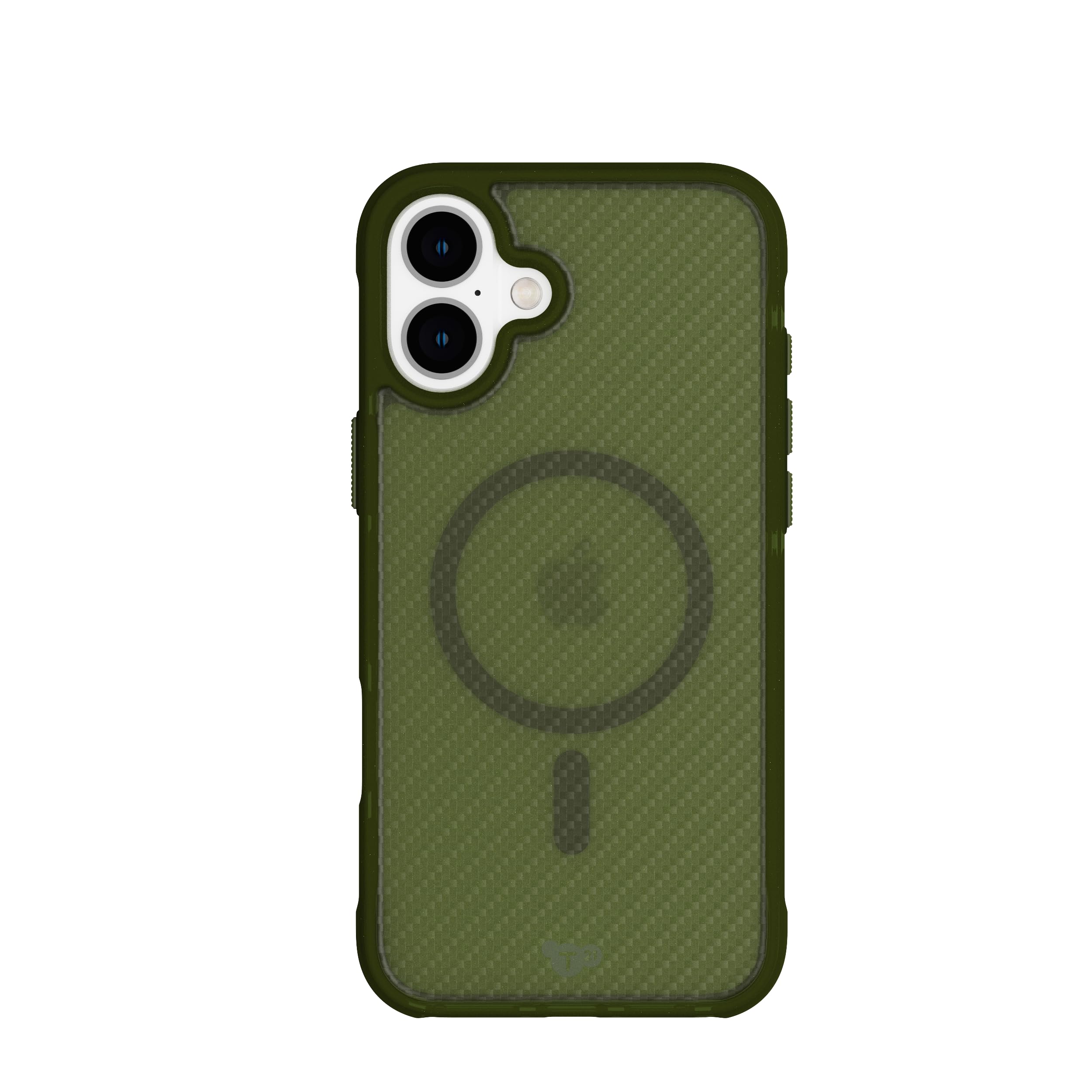 Tech21 EvoArmor for iPhone 16 Plus Compatible with MagSafe - Impact Protection Case 21x Military Standard Tested in Green