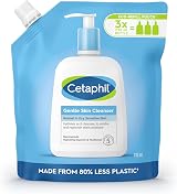 Cetaphil Gentle Skin Cleanser Eco Refill Pouch 710ml Niacinamide Soap Free view 1