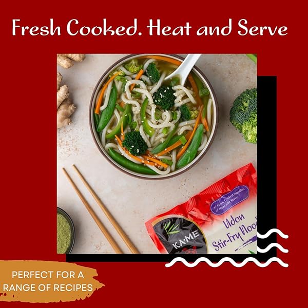 KA ME NOODLE STIR FRY UDON, 14.2 OZ
