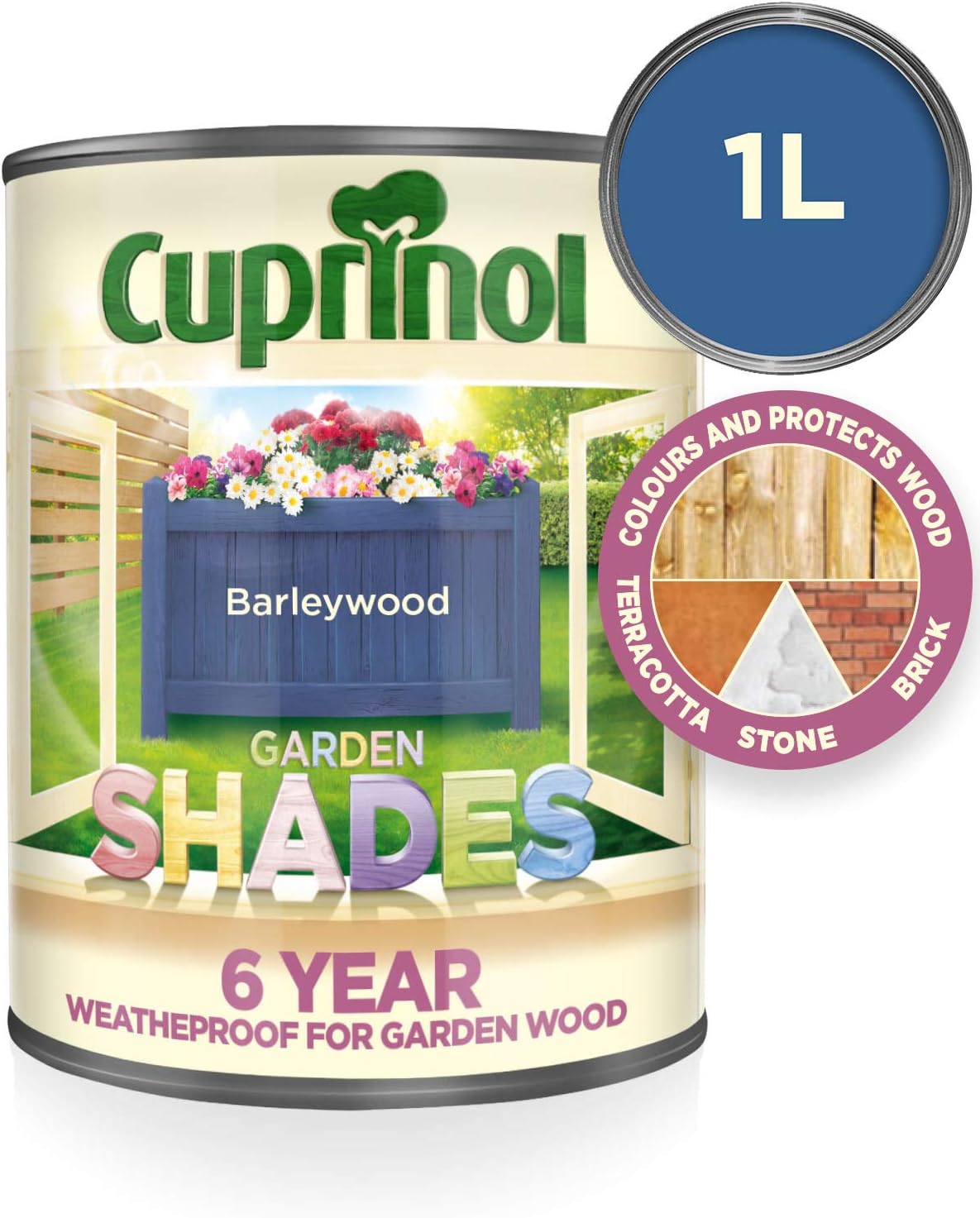Cuprinol 1L Garden Shades Barleywood Amazon.co.uk DIY & Tools