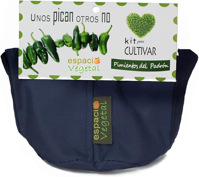 Kit cultivo pimientos del Padrón. UNOS PICAN OTROS NO.: Amazon.es ...