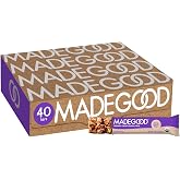MadeGood Mixed Berry Chewy Granola Bars, 40-Count Bulk Snack Bars | Organic, gluten free snacks for kids, Lunchbox, school snacks and on-the-go snacking, Kosher and soy-free, Nut free facility