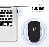 cimetech Wireless Mouse Silent Slim Portable 2.4G Laptop PC Mac 800-1600 DPI view 4