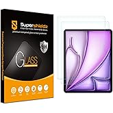 Supershieldz (2 Pack) Designed for iPad Air 13 inch (M3/M2, 2025/2024) Screen Protector, [Tempered Glass] Anti Scratch, Bubble Free