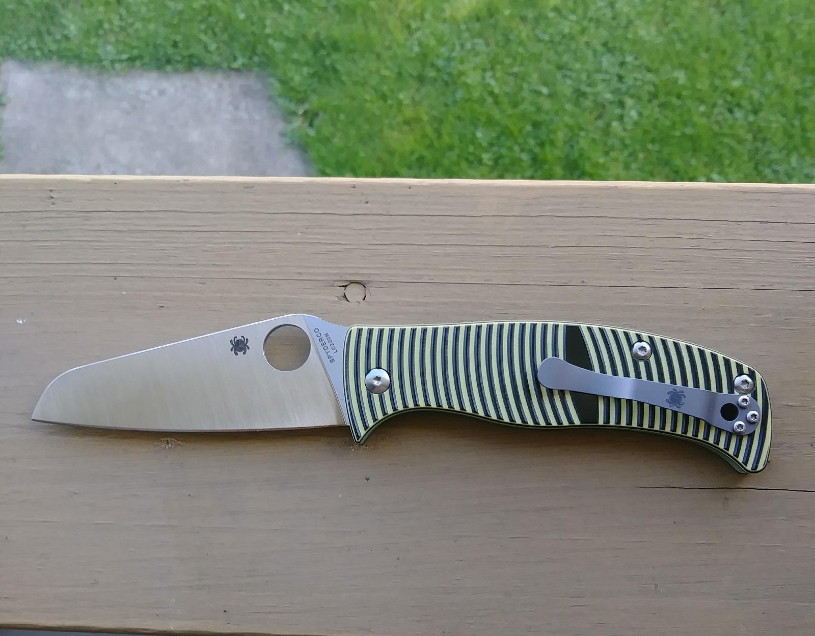 Spyderco Caribbean Sheepfoot Serrated