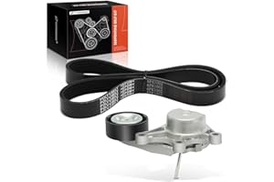 A-Premium Engine Serpentine Belt Drive Kit Compatible with BMW 320i, 320i xDrive, 328i, 328i GT xDrive, 328i xDrive, 528i, 52
