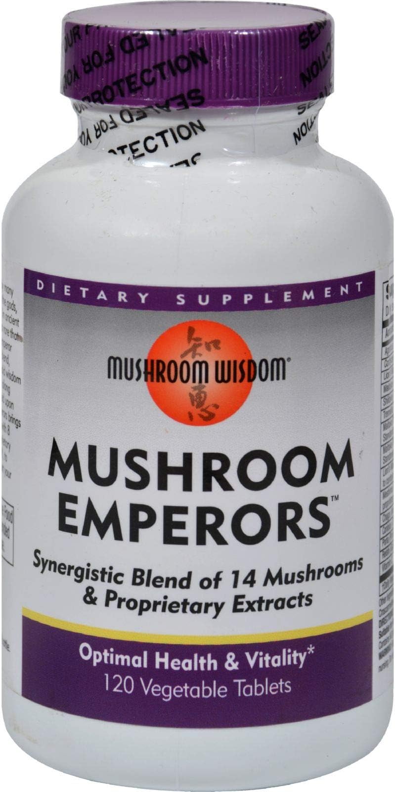 Mushroom WisdomMushroom Emperors - 120 Vtablets