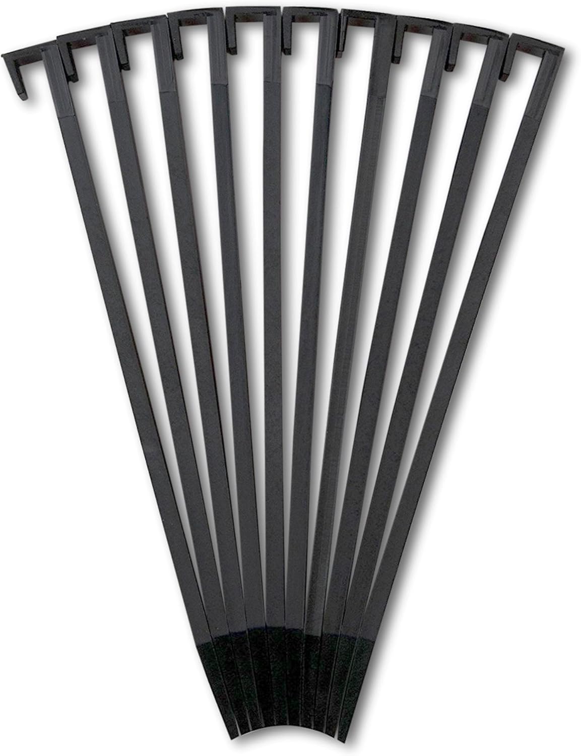 EasyFlex Dimex Nylon Landscape Edging Anchoring Stakes, 10 Count, 10-Inch Length (1940-10) : Garden & Outdoor
