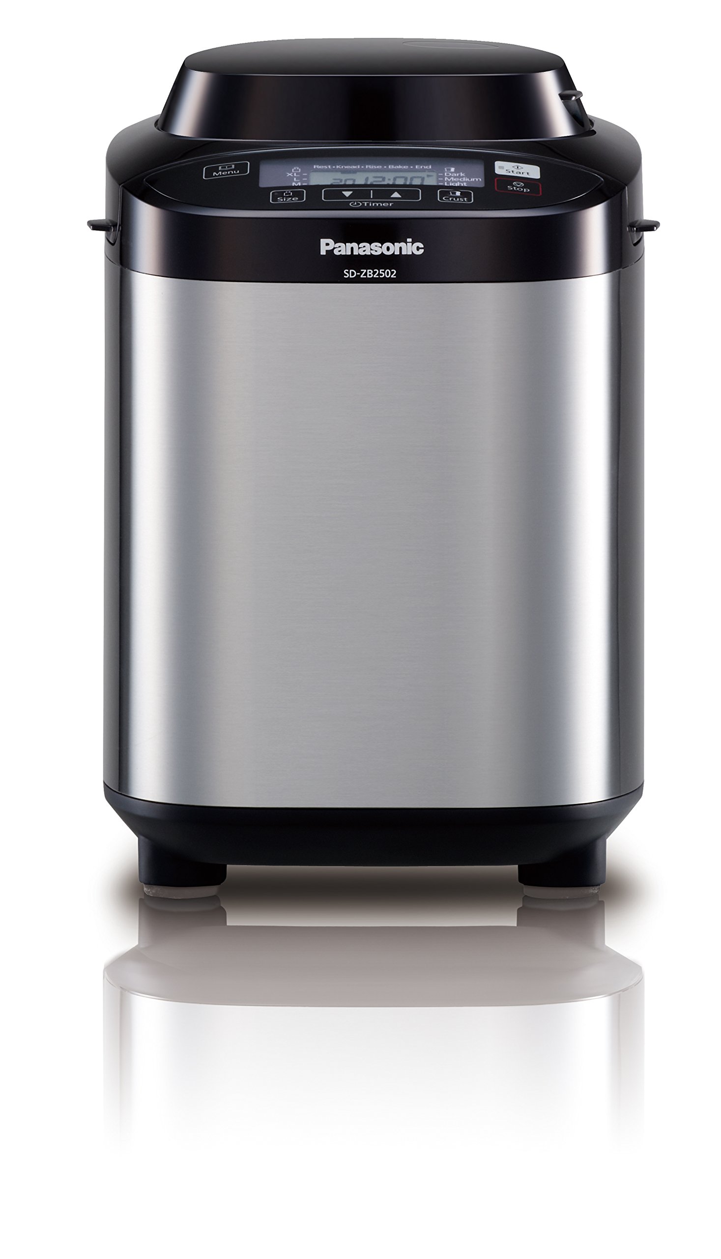 Panasonic SD-ZB2502BXC Stainless Steel Bread Maker - Buy Online in UAE