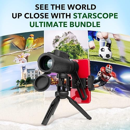 Starscope Monocular Telescope Smartphone Pro Bundle 10x42