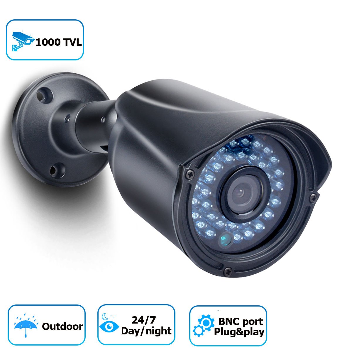 Security Camera 1000TVL Bullet Security Camera Analog CCTV