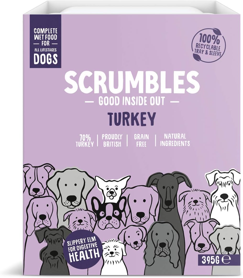 Scrumbles Natural Wet Dog Food Multipack, 6x 395g Variety Pack, 395 g (Pack of 6) - Image 4