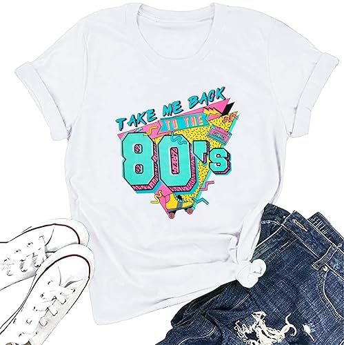 80s Outfit for Women Take Me Back to The 80's Shirt 80s Shirts