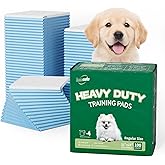 IMMCUTE 100 Count Premium Puppy Pads, 22"x23" Dog Pee Pads – Ultra-Soft Heat-Sealed, 6-Layer Leak-Proof & Super Absorbent Pot