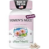 Womens Multivitamin – Methylated Multivitamin for Women with 23 Key Vitamins C, D, B6, B12, Calcium, Probiotics, Biotin & More - Energy, Skin, Nails & Gut Health Support - Kosher 60 Capsules