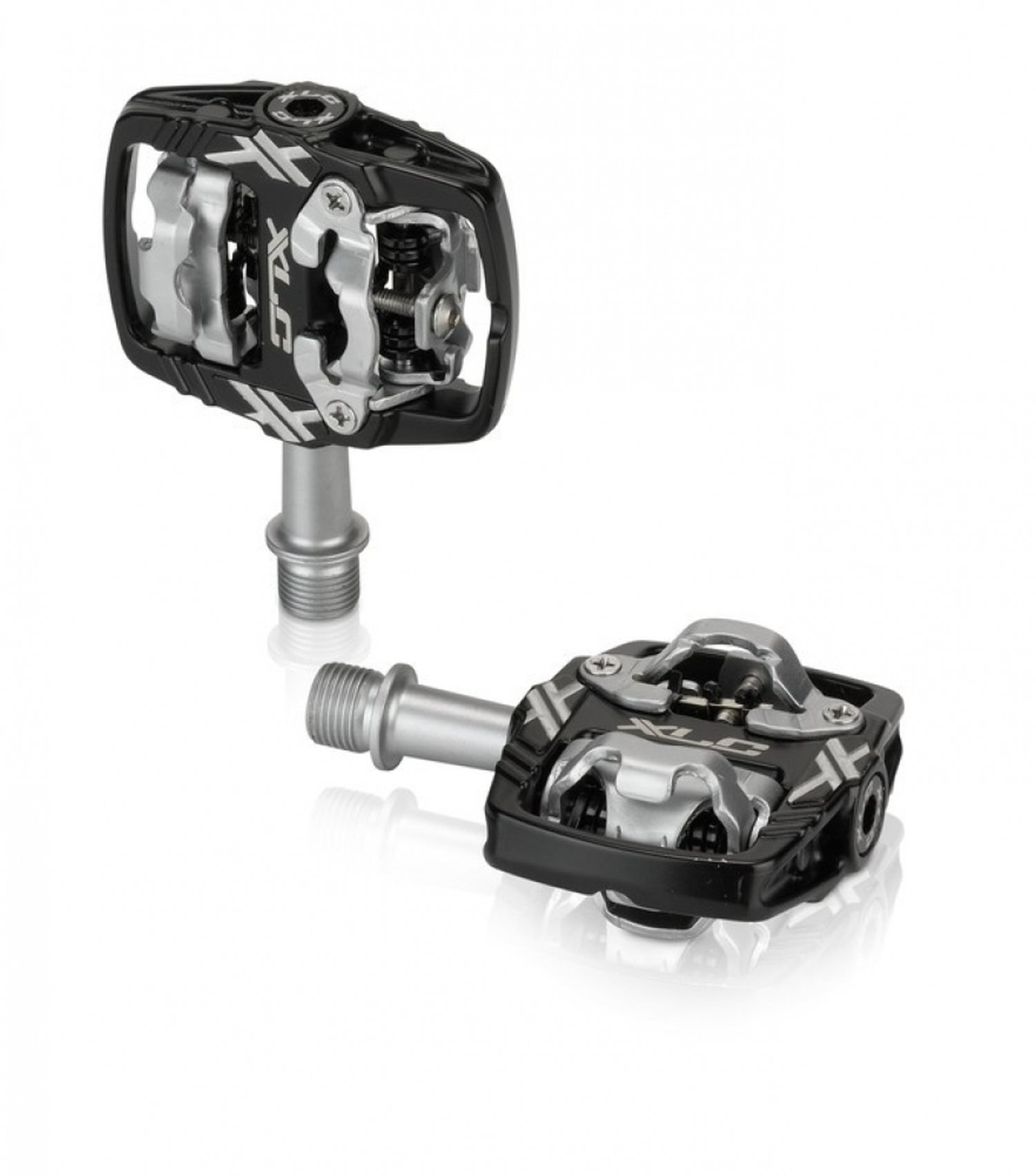 XLC Unisex – Adult System Pedal 2501820710 System Pedal, Black/Silver, One Size