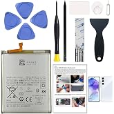 MAXSHARKS for Galaxy A55 5G Replacement Battery, New Li-ion Battery Compatible with Samsung Galaxy A55 5G SM-A556V/B/E Series,EB-BA546ABY with Toolkit