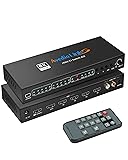 8K@60Hz HDMI Matrix Switch 4X2 with ARC, avedio