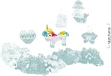 LEGO Classic Magical Transparent Box Colorful Bricks & Keyring Clips view 7