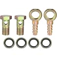 ABSOPRO Copper Crush Washers - 14mm Inner Diameter Sealing Gaskets (20 Pack) For Sump Plugs, Automotive