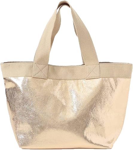 Amazon ロデスコ 鞄 トートバッグ Maini グリッタートートバッグ レディース Xx14 2au0301 Gold One トートバッグ