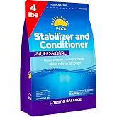 Bliss Pool Chlorine Stabilizer &amp; Conditioner for Swimming Pools (4 lb) | Concentrated Cyanuric Acid, Saltwater &amp; Chlorine Compatible, Make Chlorine Last Longer, Resealable, Works With Bliss Pool App