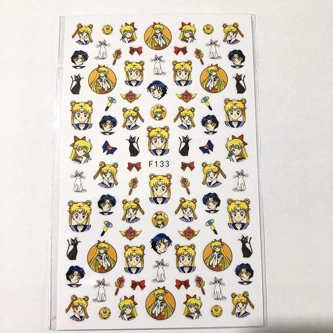 Amazon Co Jp セーラームーン ネイルシール キャラクター ホビー 通販